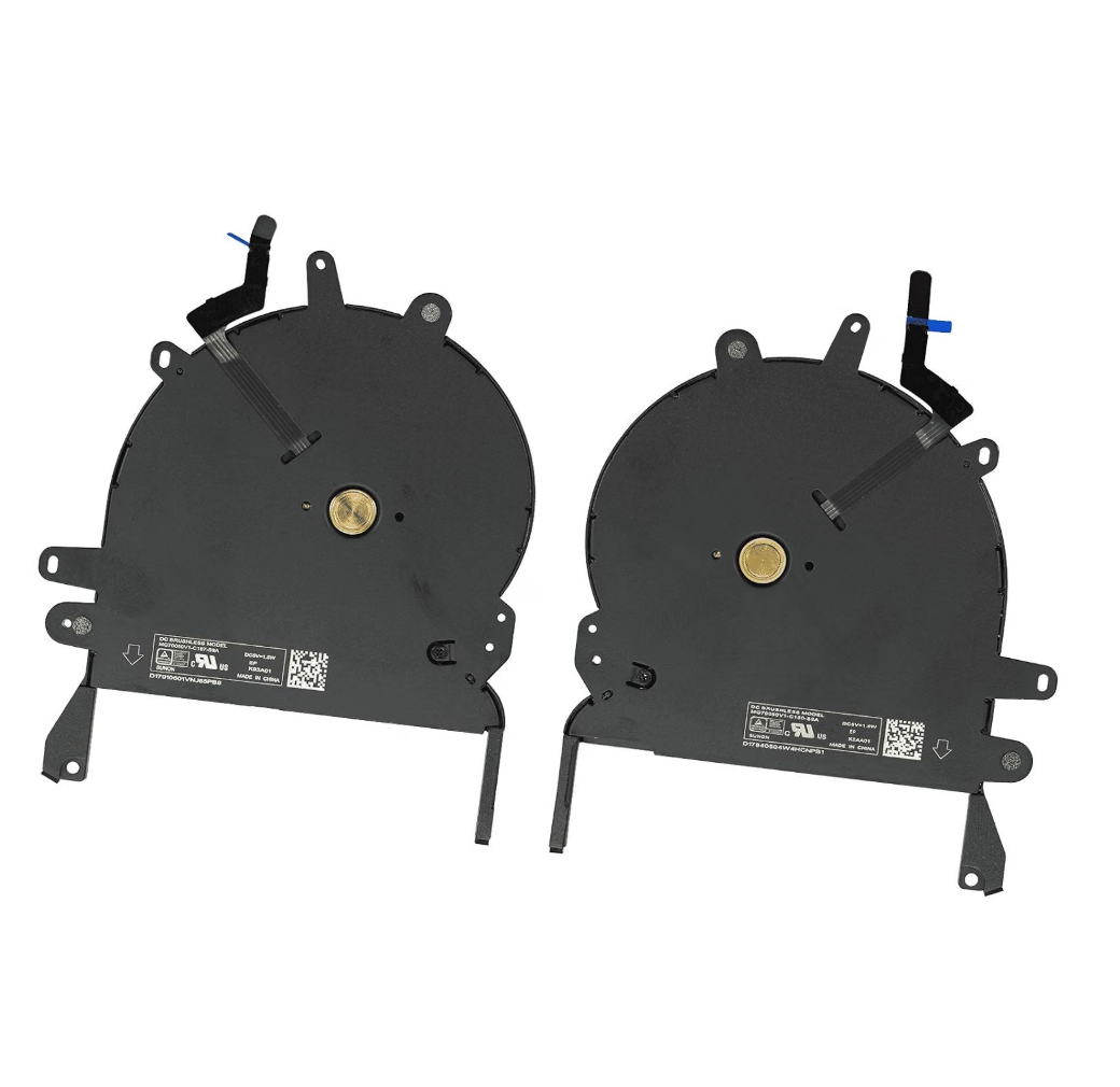 Replacement Left and Right CPU Cooling Fan for MacBook Pro 15" Retina Display (Touch Bar) A1707 (Late 2016-Mid 2017), A1990 (Mid 2018-2019) - Image 2