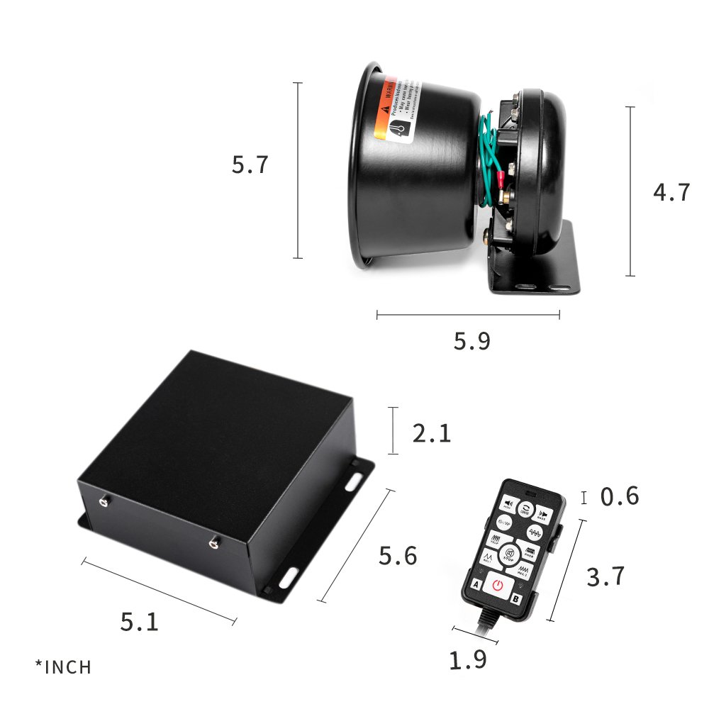 9200E Police Siren Speaker - Image 3
